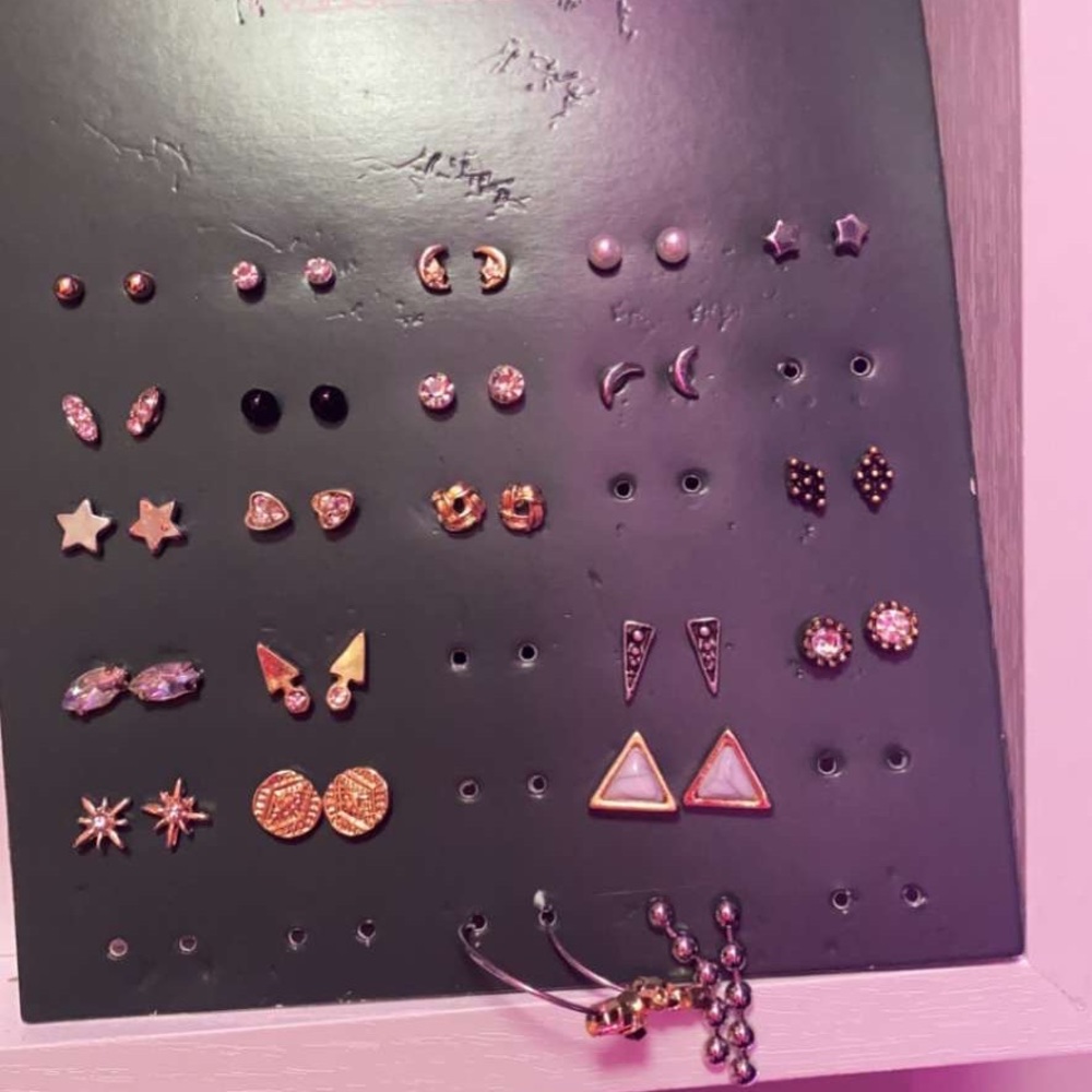 Stud earrings